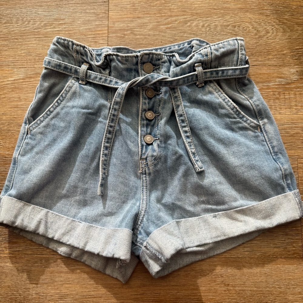 Hollister Paper Bag Shorts